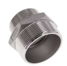 1 1/2'' NPT x 2'' NPT Acero inoxidable Espiga doble 16 Bar