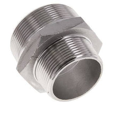 1 1/2'' NPT x 2'' NPT Acero inoxidable Espiga doble 16 Bar