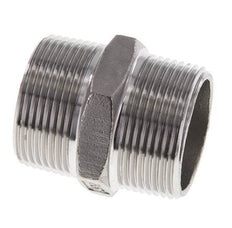 1 1/4'' NPT Acero inoxidable Espiga doble 16 Bar
