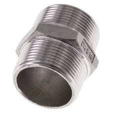 1 1/4'' NPT Acero inoxidable Espiga doble 16 Bar