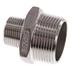 R 1 1/4'' x R 3/4'' Acero inoxidable de doble espiga 16 Bar