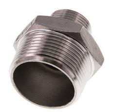 R 1 1/4'' x R 3/4'' Acero inoxidable de doble espiga 16 Bar