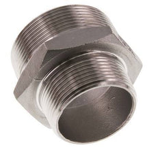 R 2'' x R 1 1/2'' Acero inoxidable de doble espiga 16 Bar