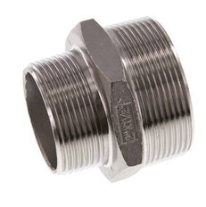R 2'' x R 1 1/2'' Acero inoxidable de doble espiga 16 Bar