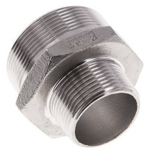 R 2'' x R 1 1/4'' Acero inoxidable de doble espiga 16 Bar