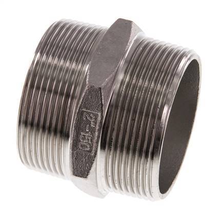 R 2'' Acero inoxidable Doble Boquilla 16 Bar