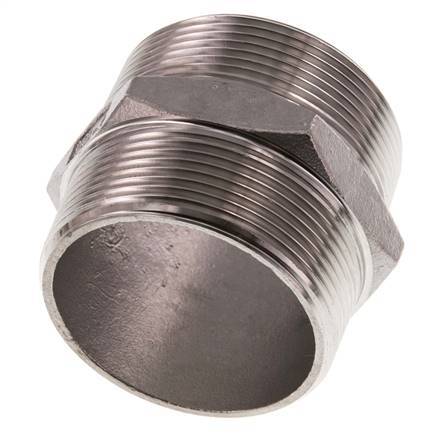 R 2'' Acero inoxidable Doble Boquilla 16 Bar