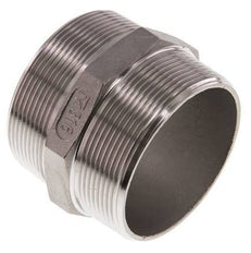 R 2 1/2'' Acero inoxidable de doble espiga 16 Bar