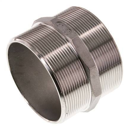 G 3'' Acero inoxidable Doble Boquilla 16 Bar