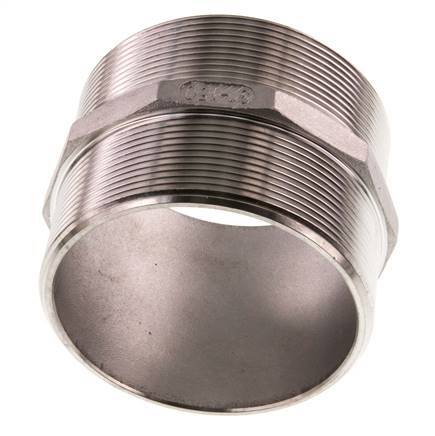 G 3'' Acero inoxidable Doble Boquilla 16 Bar