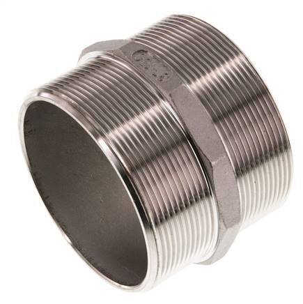 G 3'' Acero inoxidable Doble Boquilla 16 Bar