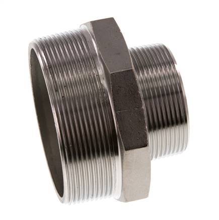 R 3'' x R 2'' Acero inoxidable de doble espiga 16 Bar