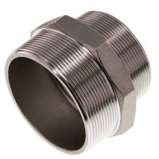 R 3'' x R 2 1/2'' Acero inoxidable de doble espiga 16 barras