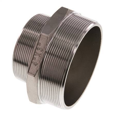 R 4'' x R 3'' Acero inoxidable de doble espiga 16 Bar