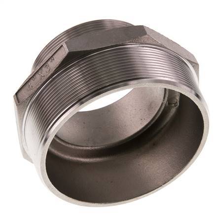 R 4'' x R 3'' Acero inoxidable de doble espiga 16 Bar