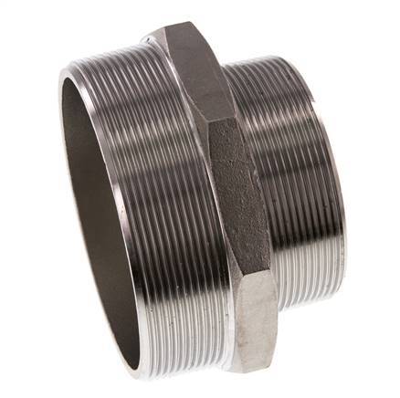 R 4'' x R 3'' Acero inoxidable de doble espiga 16 Bar