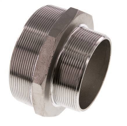 R 4'' x R 3'' Acero inoxidable de doble espiga 16 Bar