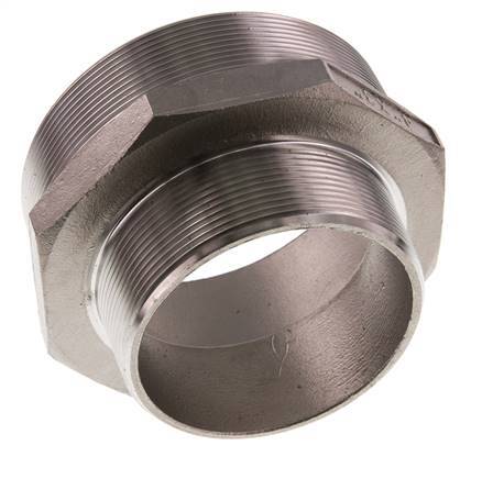 R 4'' x R 3'' Acero inoxidable de doble espiga 16 Bar