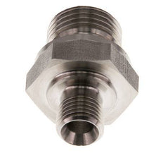 G 1/2'' x G 1/4'' Acero inoxidable doble espiga 400 Bar - Hidráulico