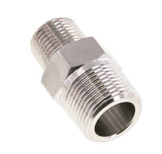 1/2'' NPT x 3/4'' NPT Acero inoxidable Espiga doble 170 Bar - Hidráulico