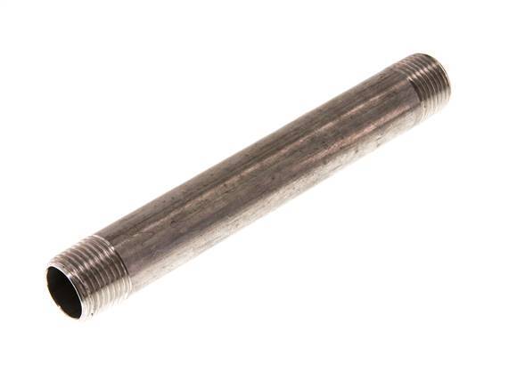 R 1/2'' Stainless steel Double Pipe Nipple 20 Bar DIN 2982 - 150mm