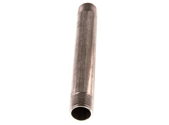 R 1/2'' Stainless steel Double Pipe Nipple 20 Bar DIN 2982 - 150mm