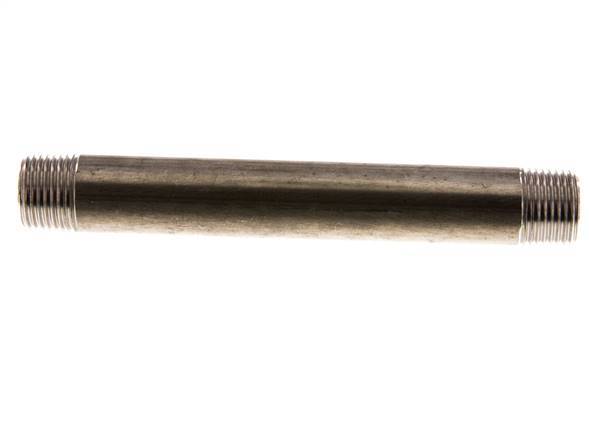 R 1/2'' Stainless steel Double Pipe Nipple 20 Bar DIN 2982 - 150mm