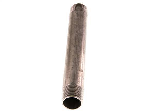 R 1/2'' Stainless steel Double Pipe Nipple 20 Bar DIN 2982 - 150mm