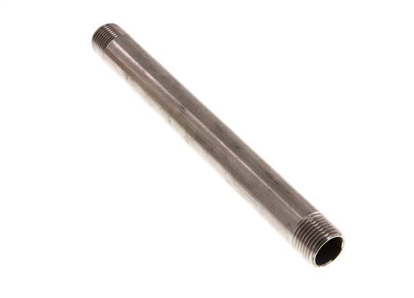 R 1/2'' Stainless steel Double Pipe Nipple 20 Bar DIN 2982 - 200mm