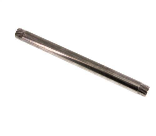 R 1/2'' Stainless steel Double Pipe Nipple 20 Bar DIN 2982 - 250mm