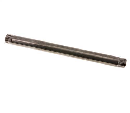 R 1/2'' Stainless steel Double Pipe Nipple 20 Bar DIN 2982 - 250mm