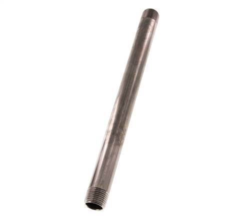R 1/2'' Stainless steel Double Pipe Nipple 20 Bar DIN 2982 - 250mm