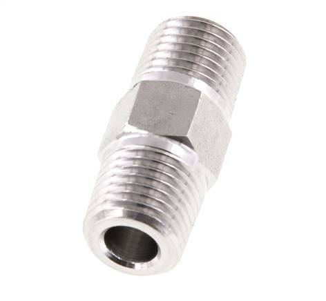 1/4'' NPT Acero inoxidable Espiga doble 275 Barra - Hidráulico