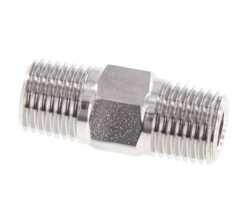 1/4'' NPT Acero inoxidable Espiga doble 275 Barra - Hidráulico
