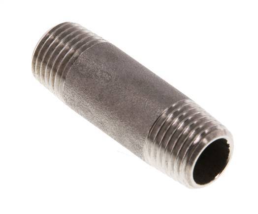 R 1/4'' Stainless steel Double Pipe Nipple 20 Bar DIN 2982 - 40mm