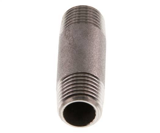 R 1/4'' Stainless steel Double Pipe Nipple 20 Bar DIN 2982 - 40mm