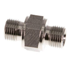 G 1/8'' Acero inoxidable Doble Espiga 400 Bar - Hidráulico