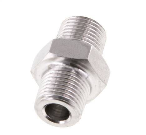 1/8'' NPT Barra de acero inoxidable de doble boquilla 345 - Hidráulica