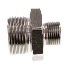 G 3/4'' x G 3/8'' Acero inoxidable de doble espiga 40 Bar