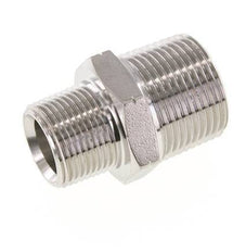 3/4'' NPT x 1'' NPT Acero inoxidable Espiga doble 140 Bar - Hidráulico