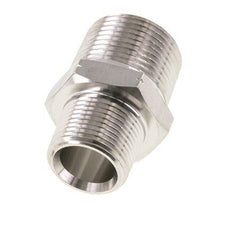 3/4'' NPT x 1'' NPT Acero inoxidable Espiga doble 140 Bar - Hidráulico