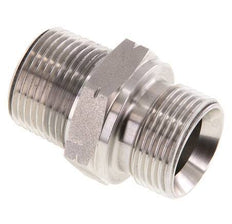 3/4'' NPT x G 3/4'' Acero inoxidable Espiga doble 40 Bar - Hidráulico