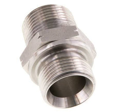 3/4'' NPT x G 3/4'' Acero inoxidable Espiga doble 40 Bar - Hidráulico