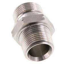 3/4'' NPT x G 3/4'' Acero inoxidable Espiga doble 40 Bar - Hidráulico