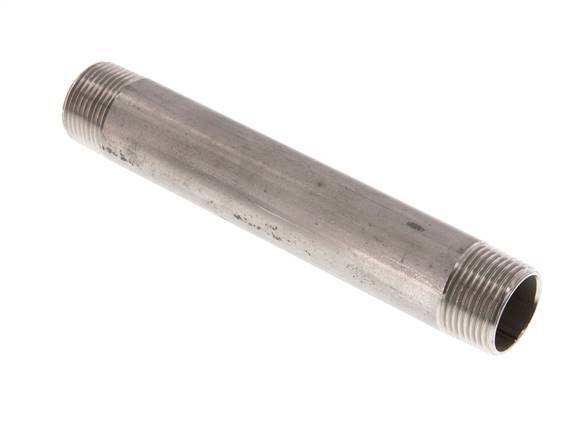 R 3/4'' Stainless steel Double Pipe Nipple 20 Bar DIN 2982 - 150mm