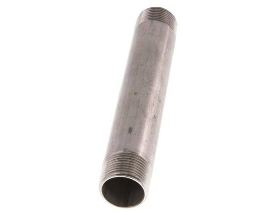 R 3/4'' Stainless steel Double Pipe Nipple 20 Bar DIN 2982 - 150mm