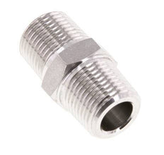 3/8'' NPT Acero inoxidable Espiga doble 210 Bar - Hidráulico