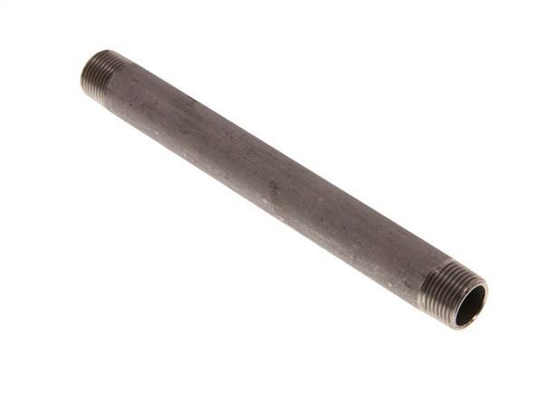 R 3/8'' Stainless steel Double Pipe Nipple 20 Bar DIN 2982 - 150mm