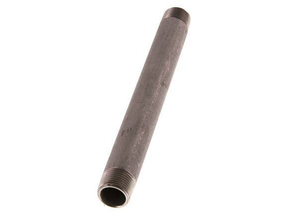 R 3/8'' Stainless steel Double Pipe Nipple 20 Bar DIN 2982 - 150mm
