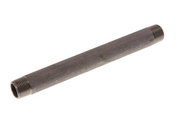R 3/8'' Stainless steel Double Pipe Nipple 20 Bar DIN 2982 - 150mm